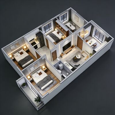 3 Bedroom Smart Zigbee Smart Home Devices System Dimmable OEM