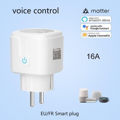 Matter Smart Plug with 16A EU Socket