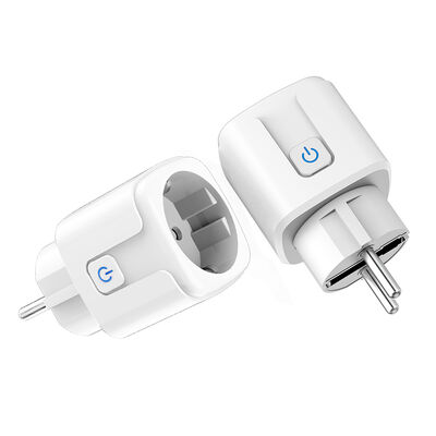 Buen precio 16A Smart Life Conector de control de energía de toma de corriente controlado por Wifi 2.4GHz en línea