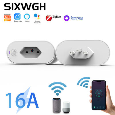 Bon prix Brésil Type N ZigBee 3.0 Dispositifs de câblage intelligents Plugs Répéteur de treillis économe en énergie 3520W 220V en ligne