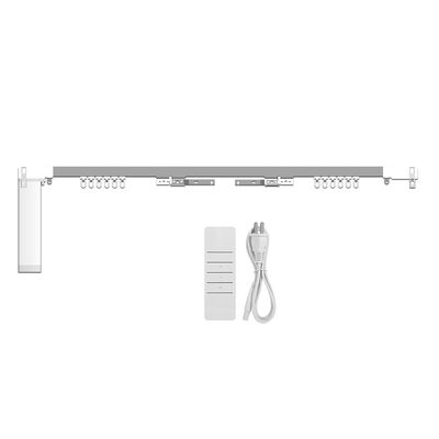 Harga bagus Otomatis Tuya WiFi Smart Motorized Curtain Track System 60kg Anti Pencurian on line
