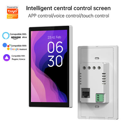 قیمت خوب 4 اینچ اچ دی آی پی اس پنل کنترل خانه هوشمند ZigBee 3.0 Gateway Video Intercom Hub آنلاین