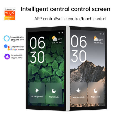 Harga bagus Custom Home Touch Screen Control 4inch Zigbee Wall Panel Untuk Video Doorbell Monitoring on line