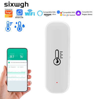 Bon prix Capteurs de maison intelligente 3V 2,4 GHz enregistreur de données de température et d'humidité WiFi en ligne