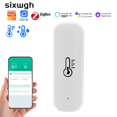 Bon prix Sensors de température et d'humidité Wifi pour la maison intelligente ZigBee 3.0 1.5V en ligne
