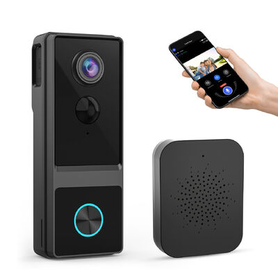 Goede prijs Voice Changer Smart Wifi Geactiveerde Video Doorbell 1080P Full HD AI Human Detection online
