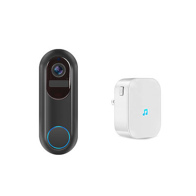 Buen precio Batería de 10000mAh paquete de seguridad para el hogar inteligente 5GHz banda doble 3mp WiFi cámara de timbre en línea