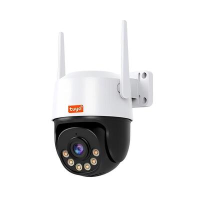 Dobra cena Tuya 4MP CCTV Auto Tracking PTZ Kamera H.265X dla bezpieczeństwa na zewnątrz w Internecie