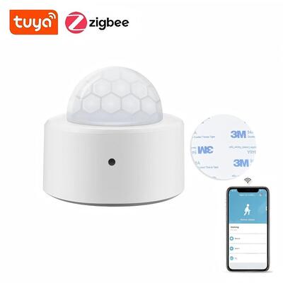 Buen precio ODM Sensores para el hogar inteligente Mini inalámbrico Zigbee Pir Sensor de movimiento para mascotas en línea