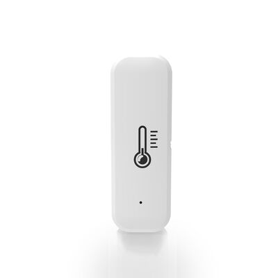 ราคาดี การควบคุมเสียง Alexa เซ็นเซอร์บ้านฉลาด WiFi เทอร์โมเมตรห้อง Hygrometer With App Alert ออนไลน์